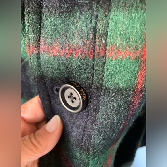 NWT Brooks Brothers Wool Blend Tartan Jacket, Corduroy Patches, Plaid, XL - Picture 4 of 15